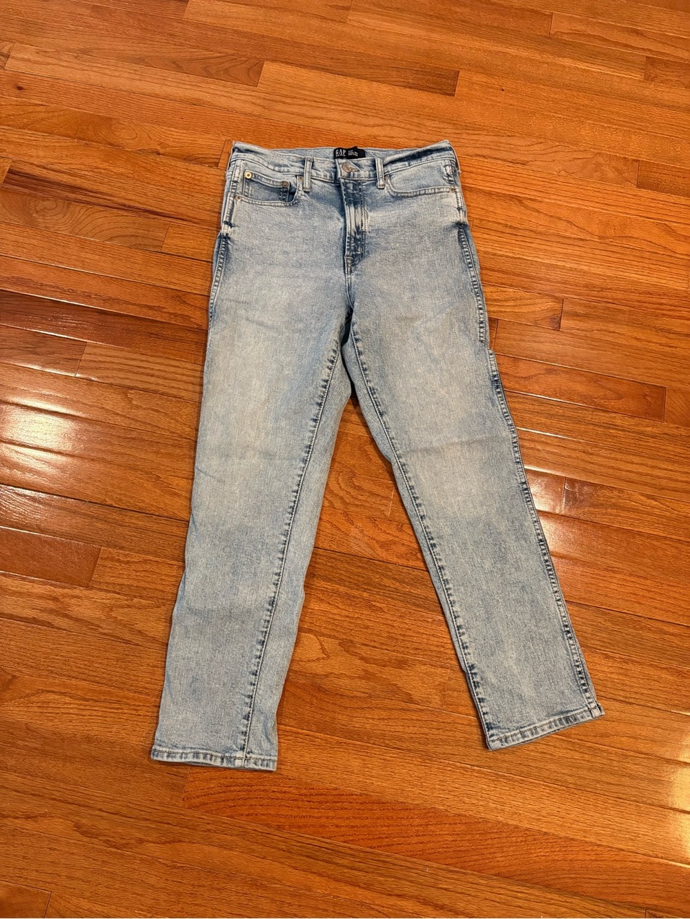 GAP Pale Blue Straight Leg Women's Jeans